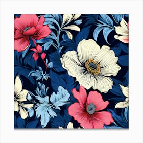 Floral Pattern 3 Canvas Print