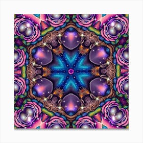 Psychedelic Mandala 9 Canvas Print