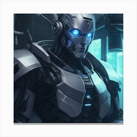 Awakening of the Cybernetic Age Canvas Print