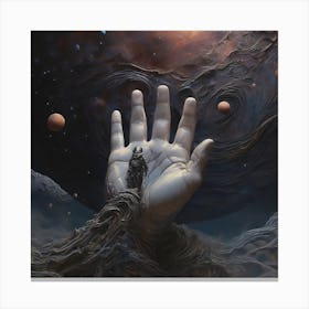 Hand Of The Gods Canvas Print