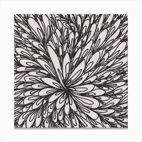 Floral Two Square Canvas Print