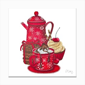 Hot Cocoa. 1 Canvas Print