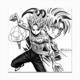 Dragon Ball Z Canvas Print