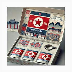 Inside North Korea Product Packaging Canvas Print