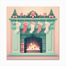 Christmas Stockings 1 Canvas Print