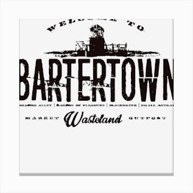 Bartertown Canvas Print