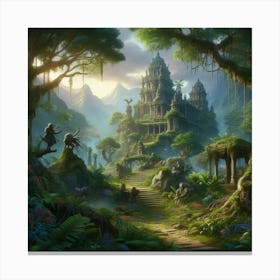 Fantasy Painting 4 Canvas Print