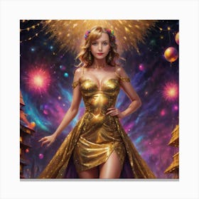 Golden Girl 1 Canvas Print