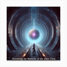 Revealing The Mysteries Of The Inner Core 1 Canvas Print