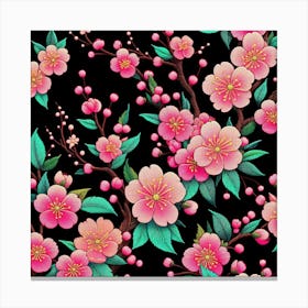 Sakura Blossoms Canvas Print