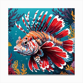 LIONFISH Canvas Print