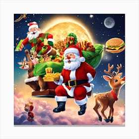 Santa Claus Canvas Print