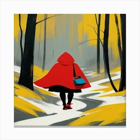 Red Riding Hood 2 Canvas Print