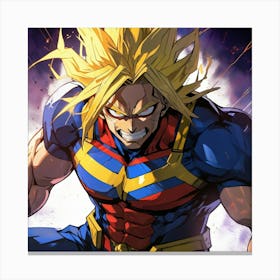 Hero Academia 1 Canvas Print