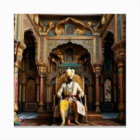 Indian King Canvas Print