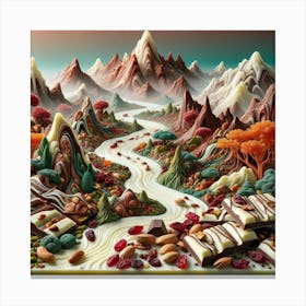 'Candy Mountain' Canvas Print