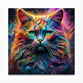 Magical Cat 10 Canvas Print