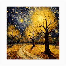 Starry Night 29 Canvas Print