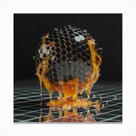 Honey Sphere 1 Canvas Print