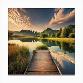 Peaceful Landscapes Photo (26) Canvas Print