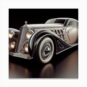 Of The Automobile Canvas Print