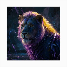 Lion 2541 Canvas Print