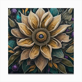 Flower Of The Night Canvas Print