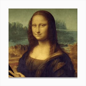 Mona Lisa  Canvas Print