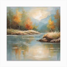 River Ii Canvas Print