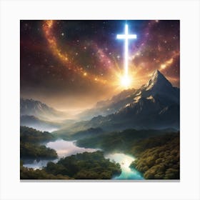 Cross Of Jesus 2 Canvas Print