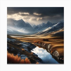 Landscape Painting 193 Canvas Print