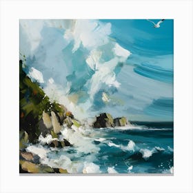 Stormy Seas Canvas Print