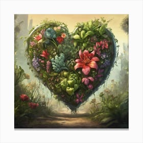 Heart Of The Forest 2 Canvas Print