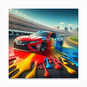 Toyota Nascar Canvas Print