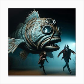 Monster Fish 1 Canvas Print