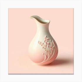 Flower Vase Canvas Print