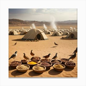 Desert Scene 2 Canvas Print