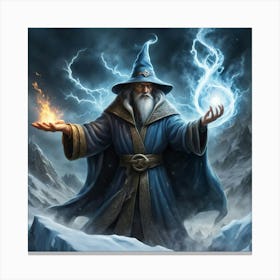 Wizard Of Odin 7 Canvas Print