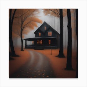 Haunted House Canvas Print