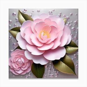 Camelia Canvas Print