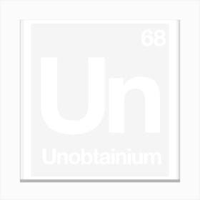 Unobtanium Canvas Print