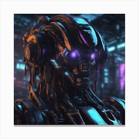 Cyborg 45 Canvas Print