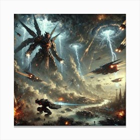 The Sovereigns Strike Episode7 Canvas Print