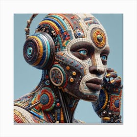 Humanoid Robot 1 Canvas Print