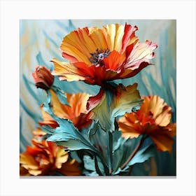 Poppies 33 Canvas Print