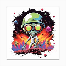 Alien Canvas Print