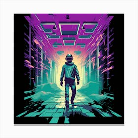 Pixel Art 12 Canvas Print