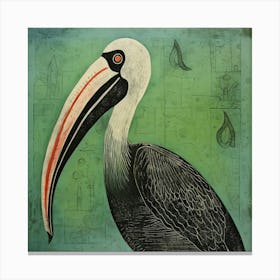 Pelican 3 Canvas Print