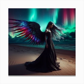 Angel With Wings Canvas Print