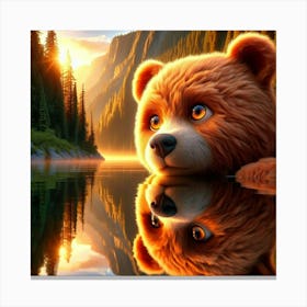 Teddy Bear 41 Canvas Print